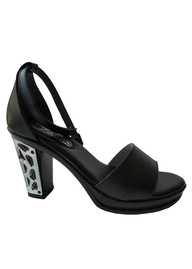 Sandal Nữ Cao Gót BIGGBEN Da Bò Thật SDCG01