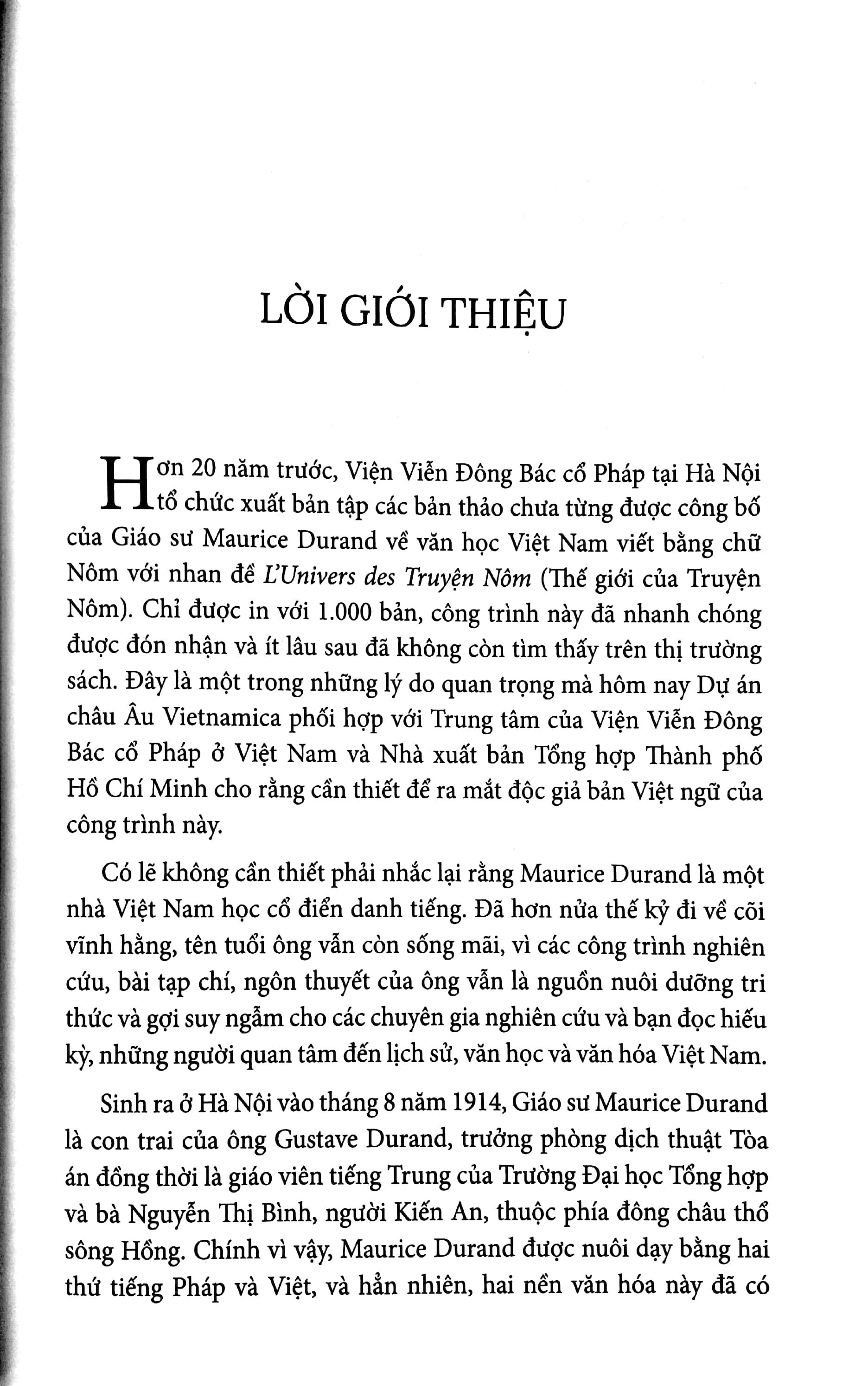 Thế Giới Của Truyện Nôm