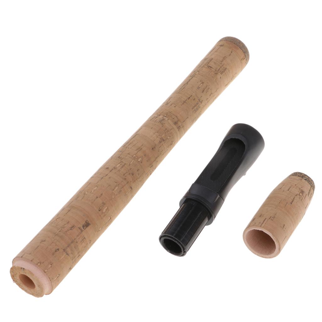 Fishing Rod Cork Handle Kit DIY Spinning Rod Building Reel Seat Replacement