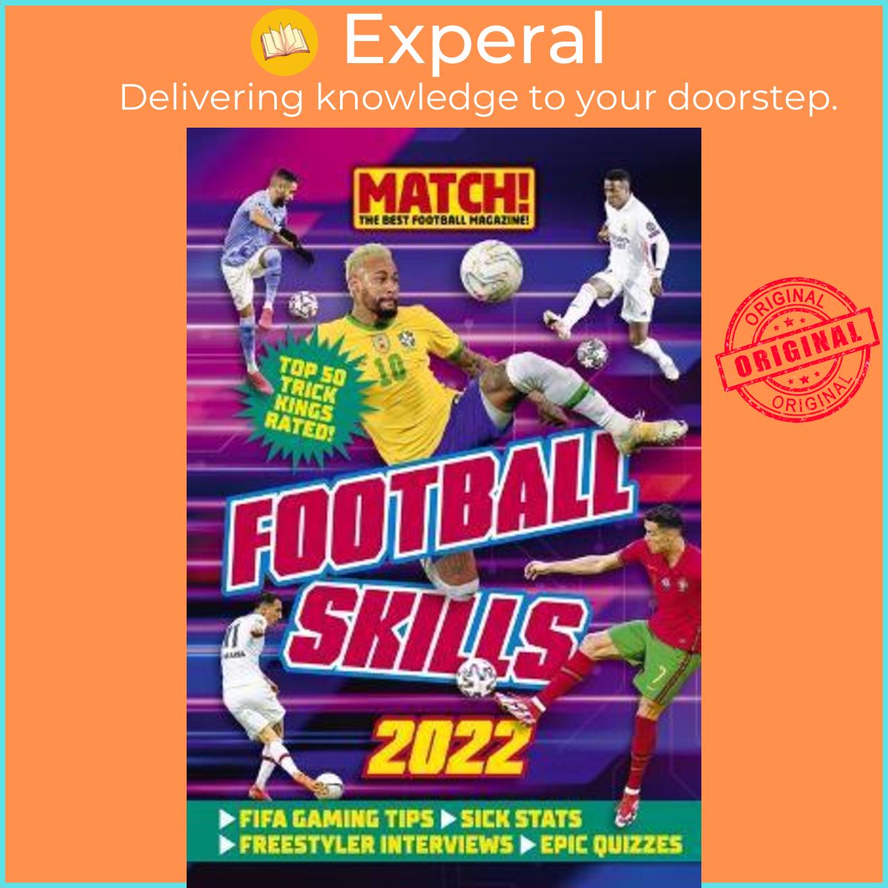 Sách - The Official Match! Football Skills Annual 2023 by Magazine (UK edition, hardcover)