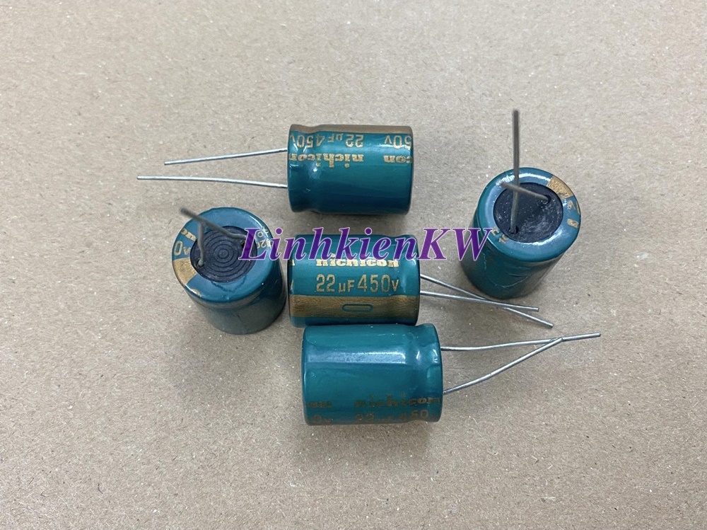 Tụ Hóa 22UF 450V Mới ! .