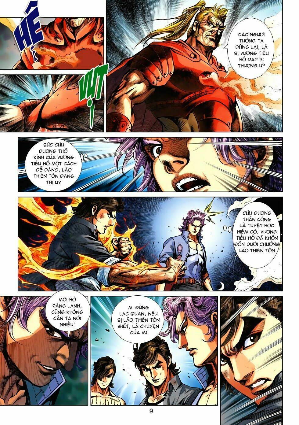 tân tác long hổ môn chapter 560 9