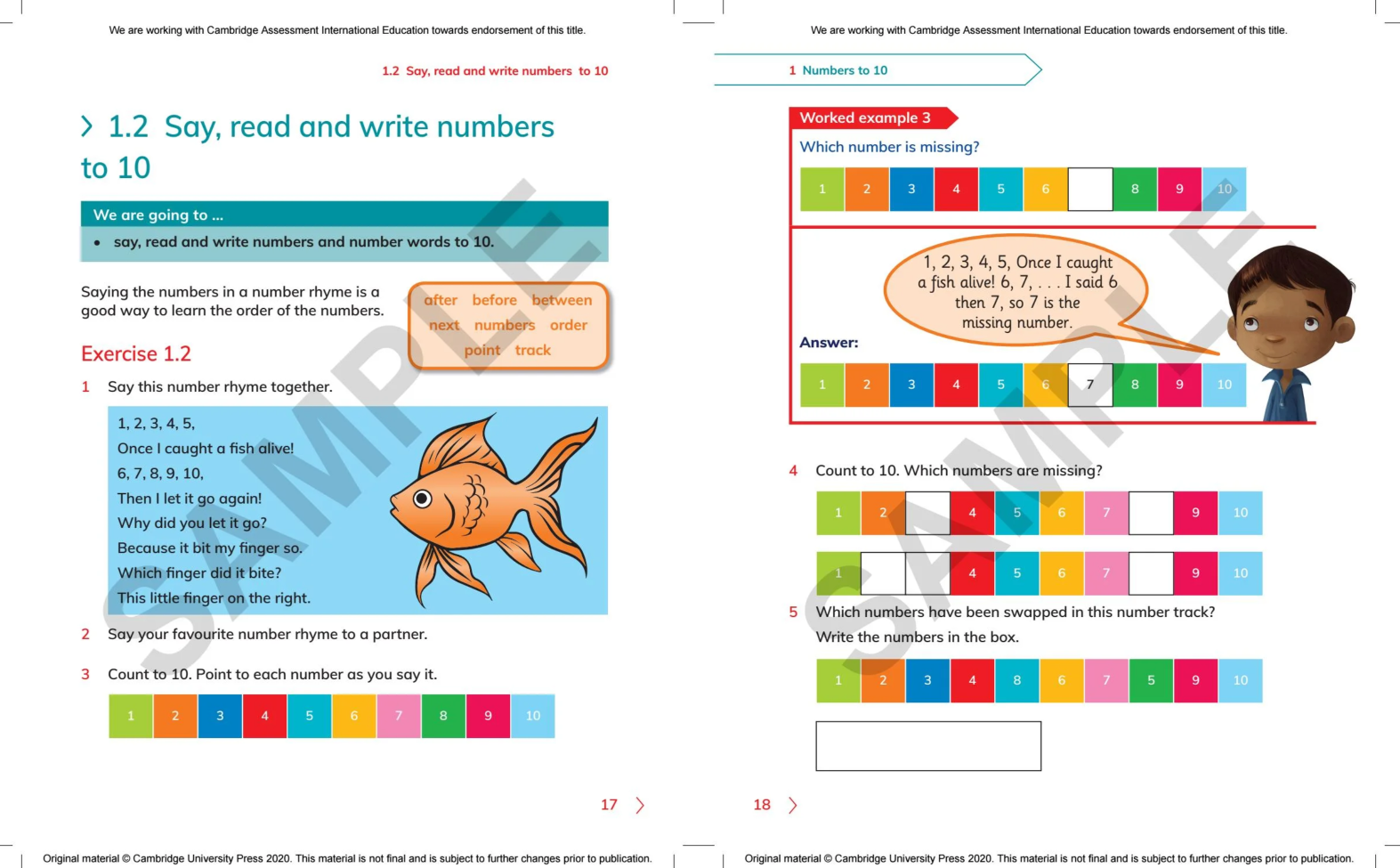 Cambridge Primary Mathematics Learner's Book 1 With Digital Access (1 Year) 2nd Edition
