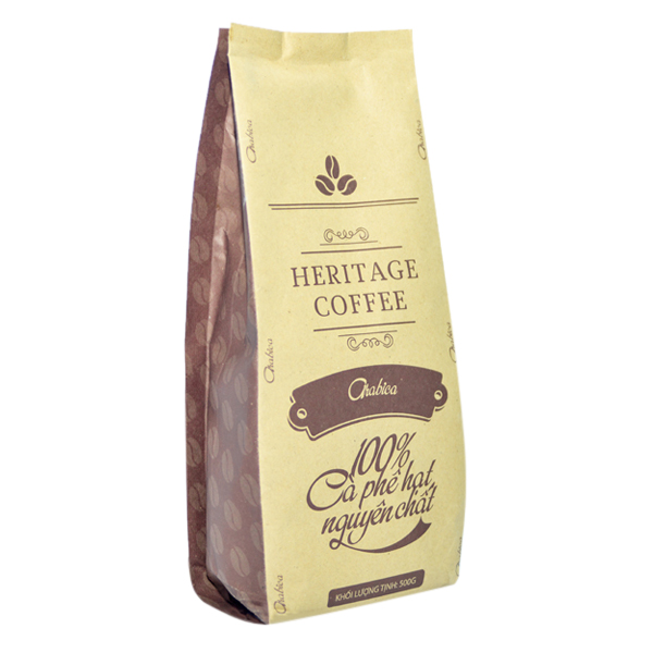 Cà Phê Hạt Arabica Rang Xay Heritage Coffee