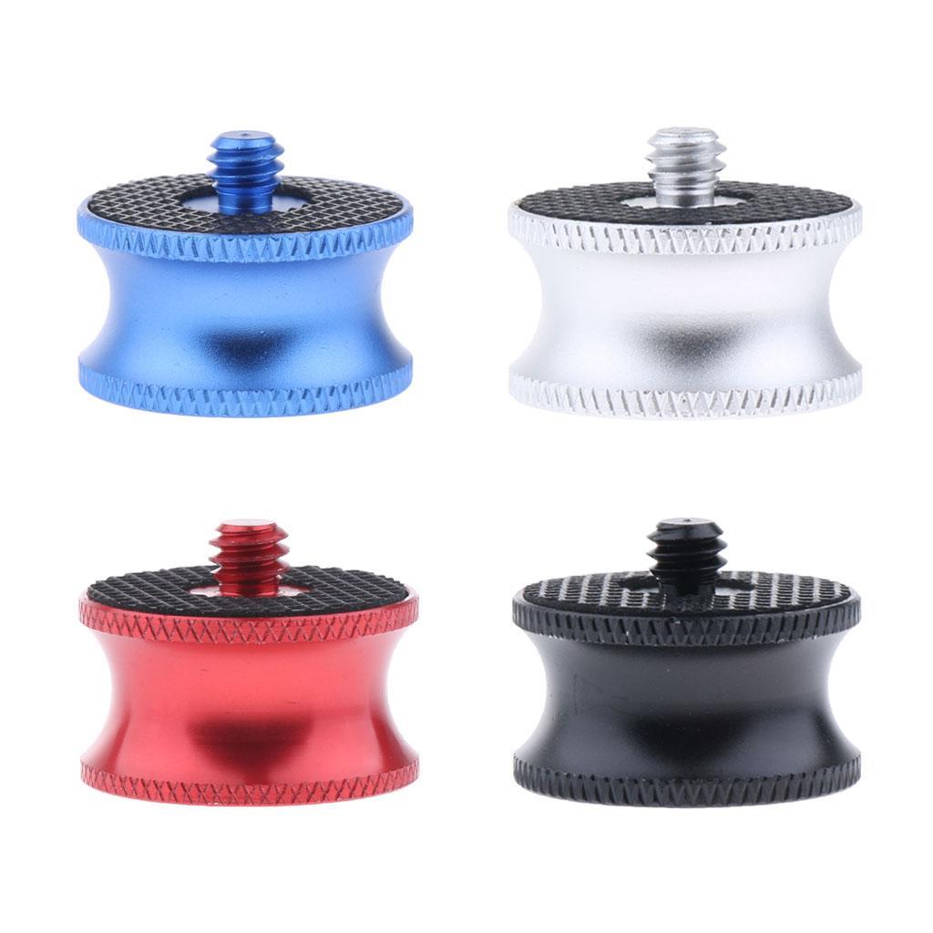 Stainless Steel 1/4 Male to 3/8 Female Bushing Adapter 25mm Diameter for Tripod
