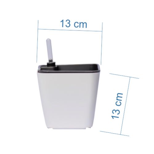 CHẬU TRỒNG CÂY THÔNG MINH TỰ DƯỠNG: Có Phao Báo Nước, Chậu Tự Dưỡng Thông Minh, Trồng Cây Văn Phòng, Nội Thất, Tự Tưới Thẩm Thấu, Nhựa ABS Cao Cấp An Toàn, Tiện Lợi