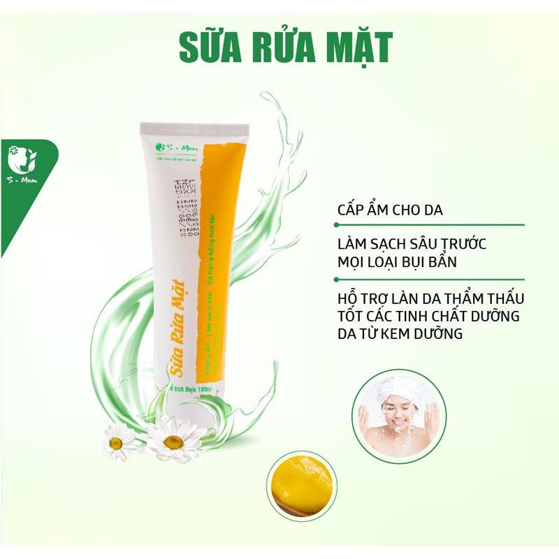 Sữa Rửa Mặt S- Mom Cho Mẹ Bầu Và Sau Sinh