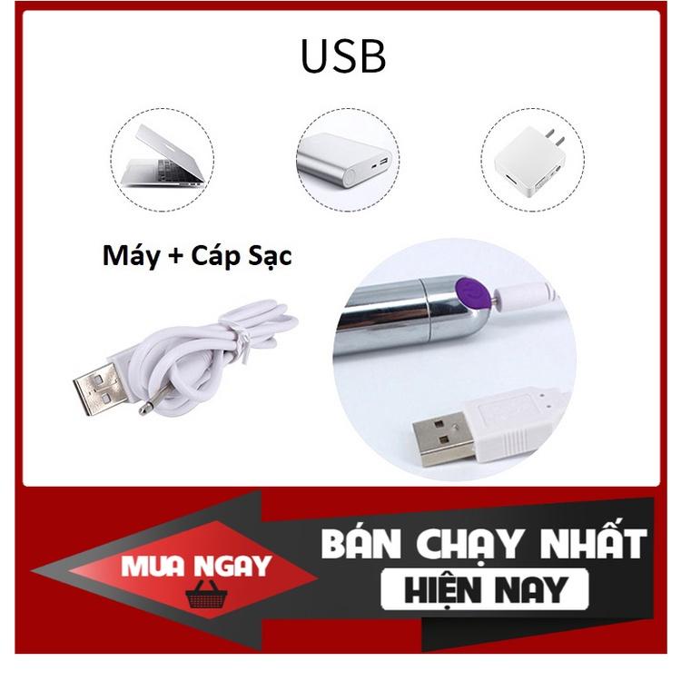 Máy massage mắt mini cầm tay 10 chế độ - Máy chống đau mỏi cơ cao cấp sạc USB loại bỏ quầng thâm mắt, bọng mắt