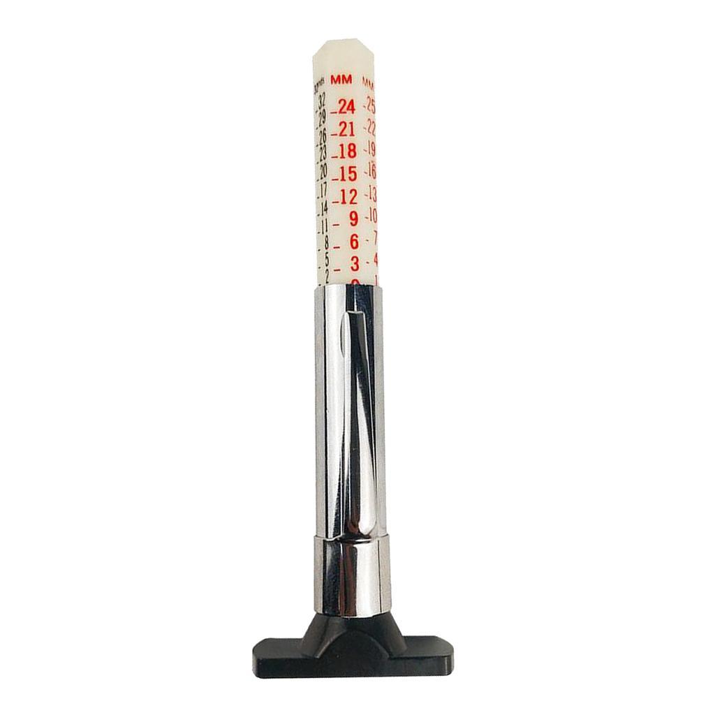 Tester Motor Car Bike Tyre Tread Depth Gauge Metric Standard Measure 0-25mm