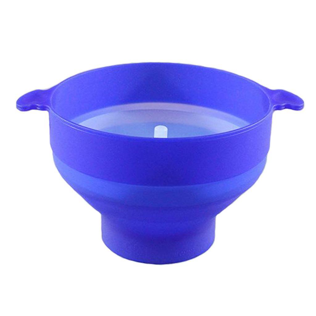 Microwaveable Popcorn Maker Pop Corn Food Grade Silicone Bowl