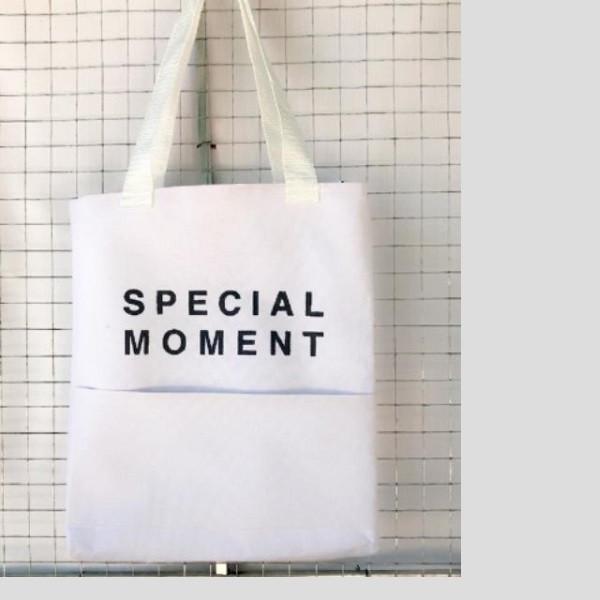 Túi vải tote chữ Speacial Moment