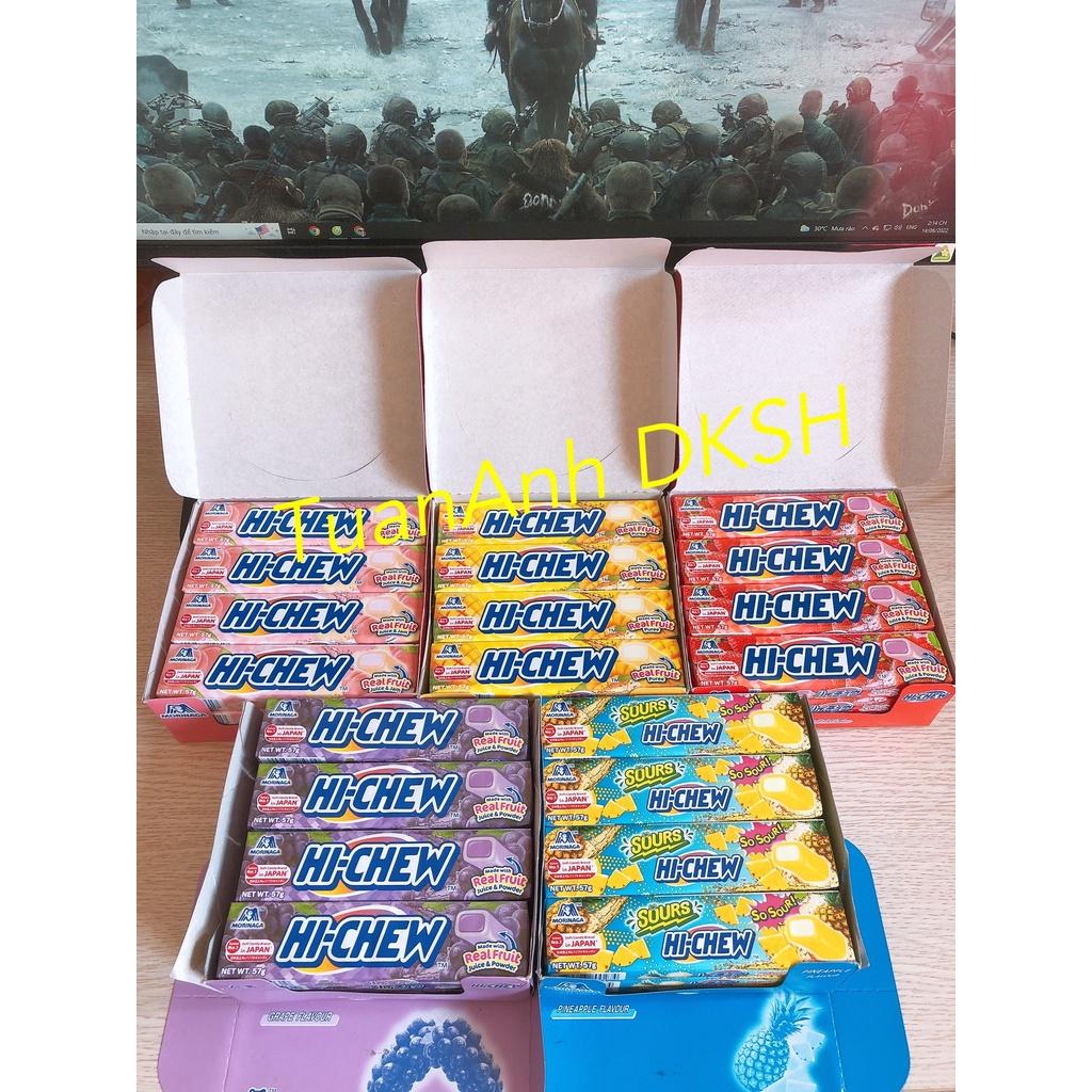 KẸO DẺO HI-CHEW 57G CÁC VỊ (12pcs/thanh