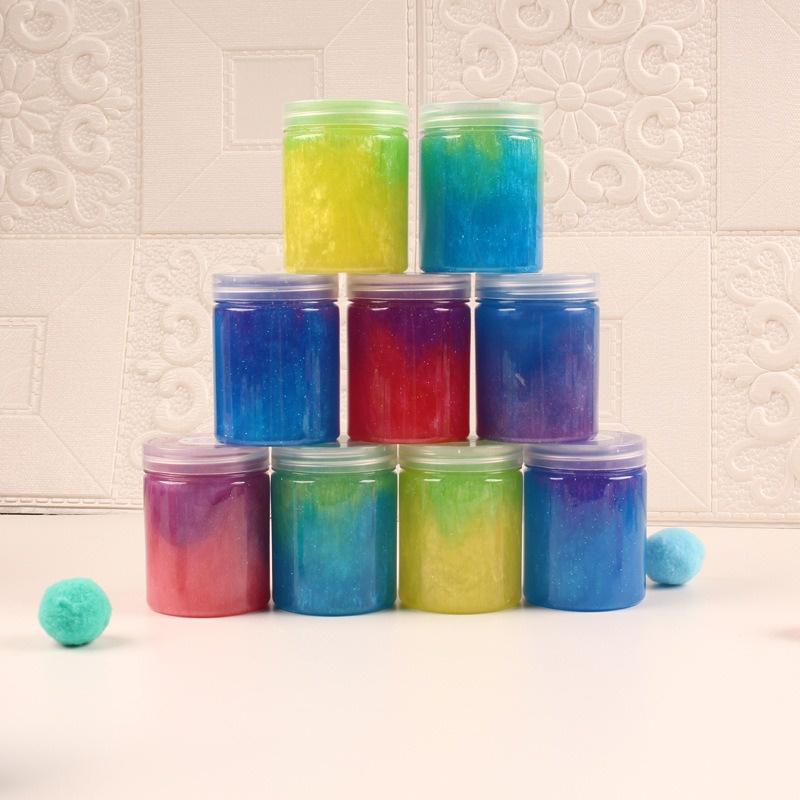 SLIME hình trụ màu sữa 1 màu cực đẹp thiết kế độc đáo ấn tượng Đồ chơi Slam Gudetama Squishy