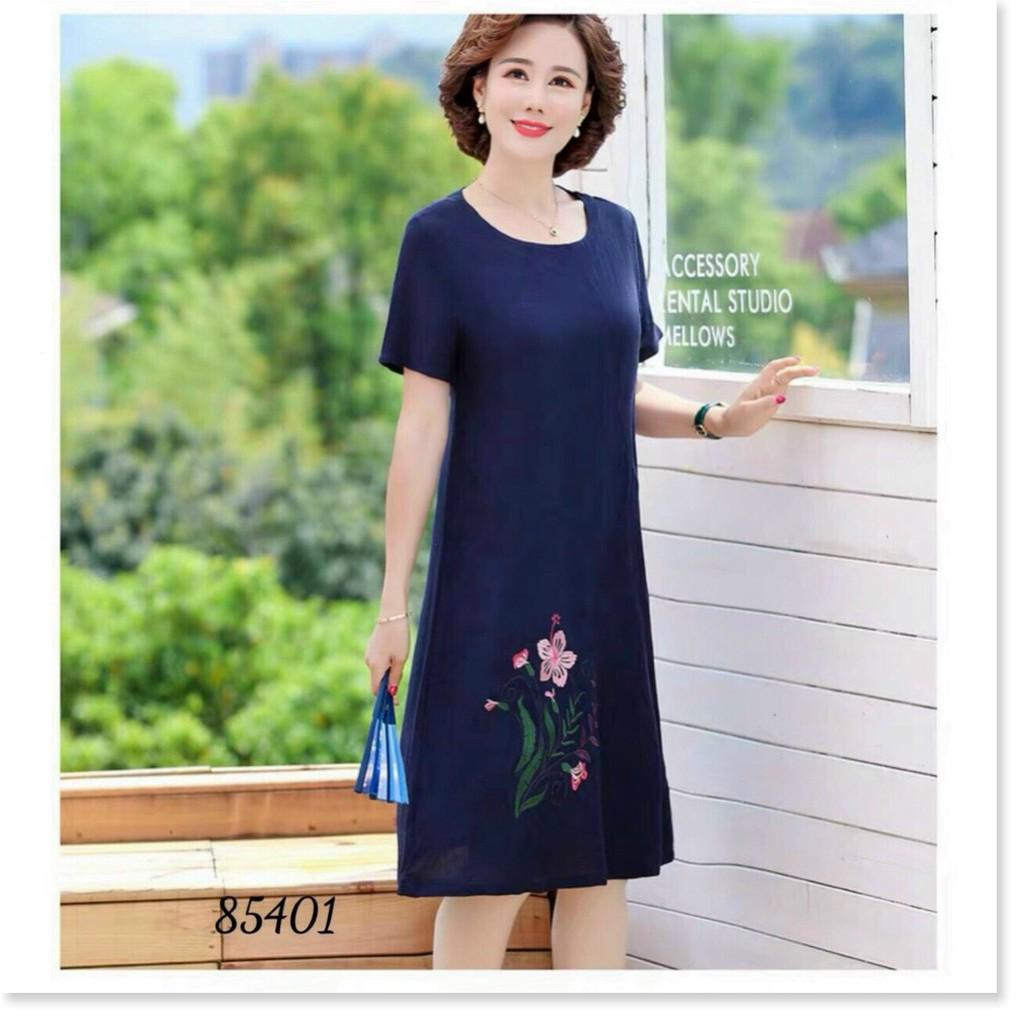 ĐẦM THÊU HOA,HỌA TIẾT TRƠN NHƯNG KHÔNG KẾM PHẦN SANG TRỌNG 1HIT1 FASHION