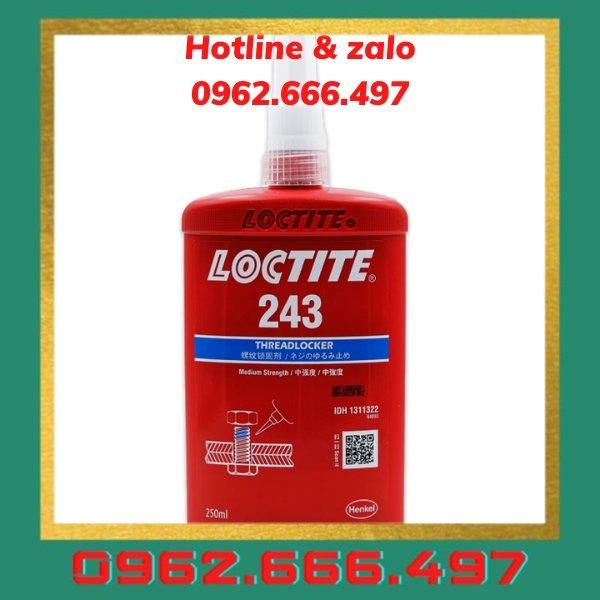 Keo chống xoay loctite 243 250ml