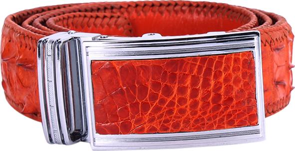 Thắt Lưng Nam Da Cá Sấu Đan Viền Bản Lớn Gai Huy Hoàng HT4704