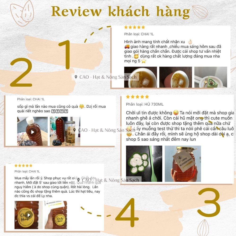 Mật ong hoa cà phê Đaklak CAO FOOD từ mật ong lấy tại vườn nguyên chất nguyên vị 100% tự nhiên