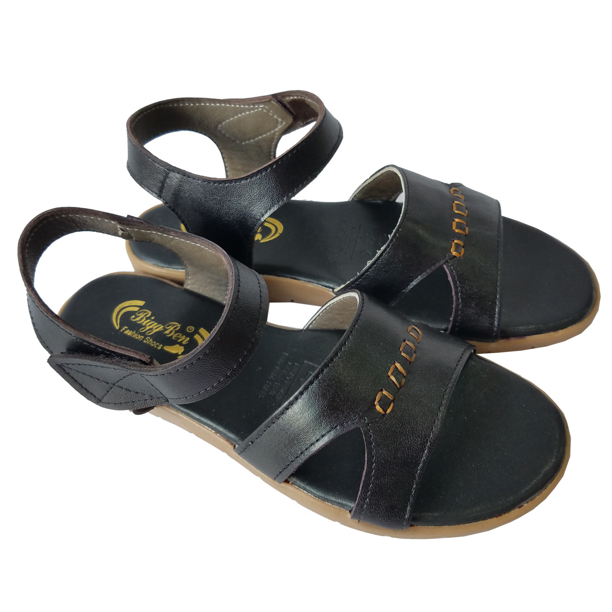 Giày Sandal Nữ Da Bò Thật BIGGBEN Cao Cấp SDN97