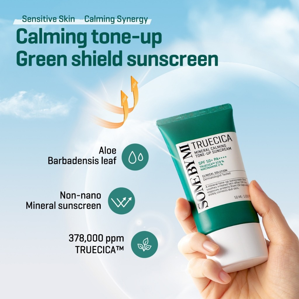 Kem Chống Nắng Some By Mi Trucica Mineral 100 Calming Suncream SPF50+/PA+++ 50ml
