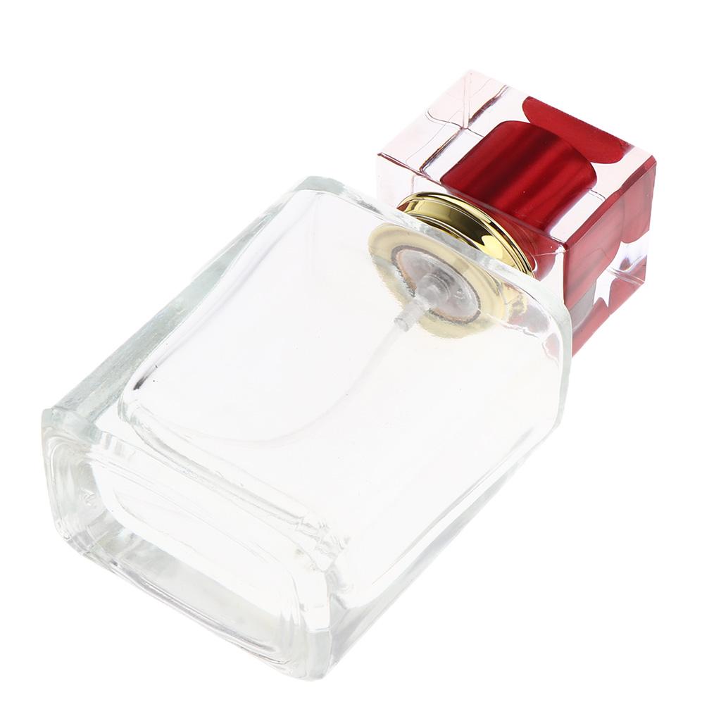 Nước Hoa Thủy Tinh Rỗng Chai Nước Hoa Aftershave Bình Xịt 50ml