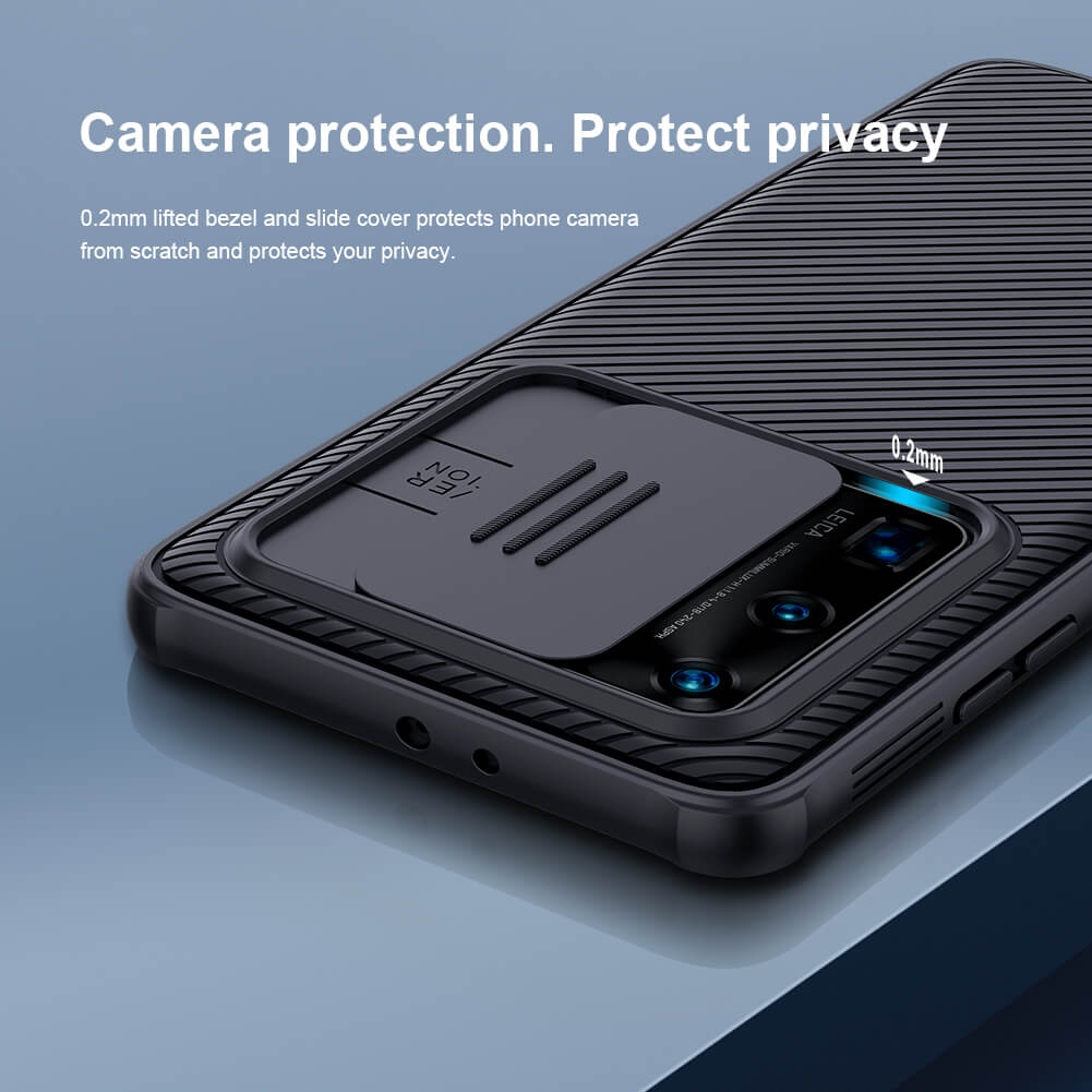 Ốp lưng Huawei P40 Pro Plus Nillkin bảo vệ camera - Hàng nhập khẩu