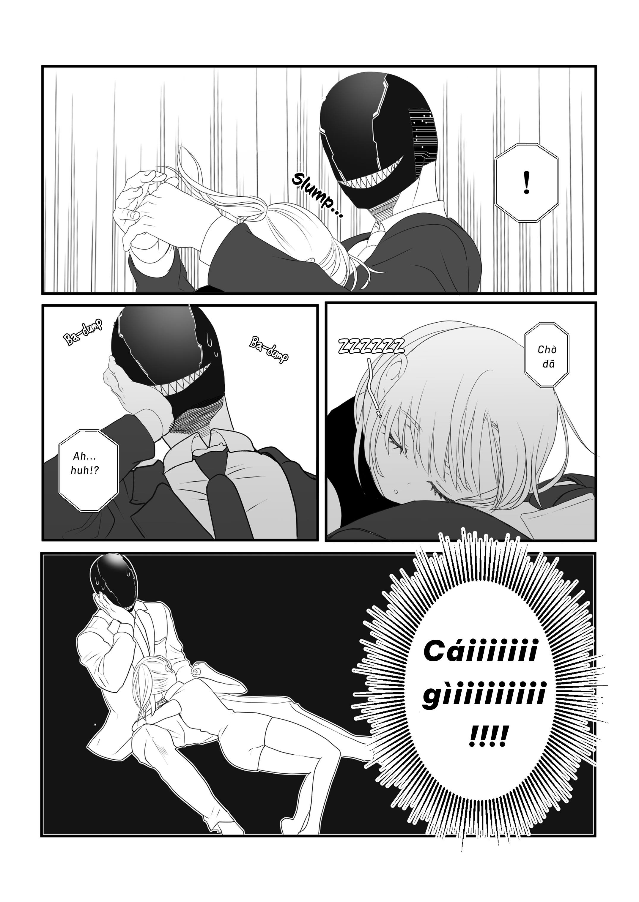 anh chàng đầu quái dị và cô gái loài người chapter 4 9