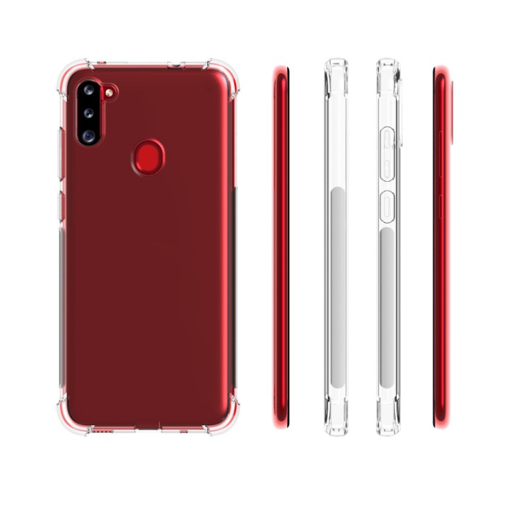 Ốp lưng silicon dẻo trong chống sốc dành cho Samsung A11