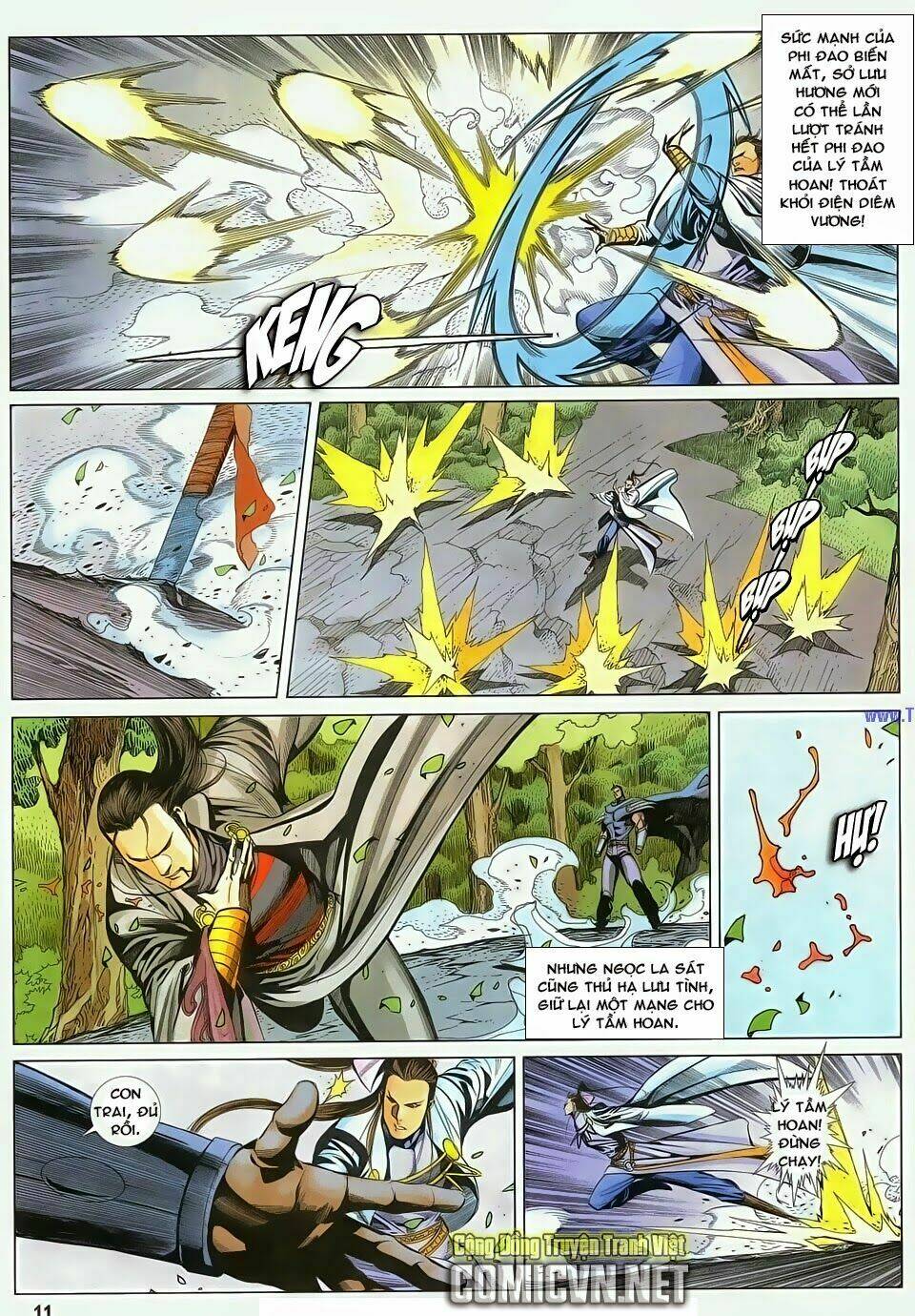 cổ long quần hiệp truyện chapter 84 11