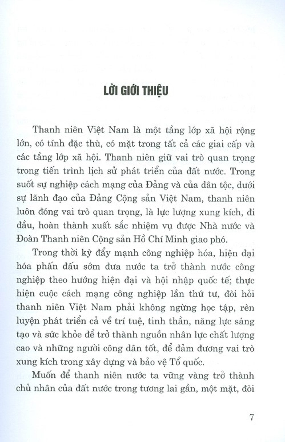 Xây Dựng Và Thực Hiện Chính Sách Phát Triển Thanh Niên Việt Nam Trong Cuộc Cách Mạng Công Nghiệp Lần Thứ Tư