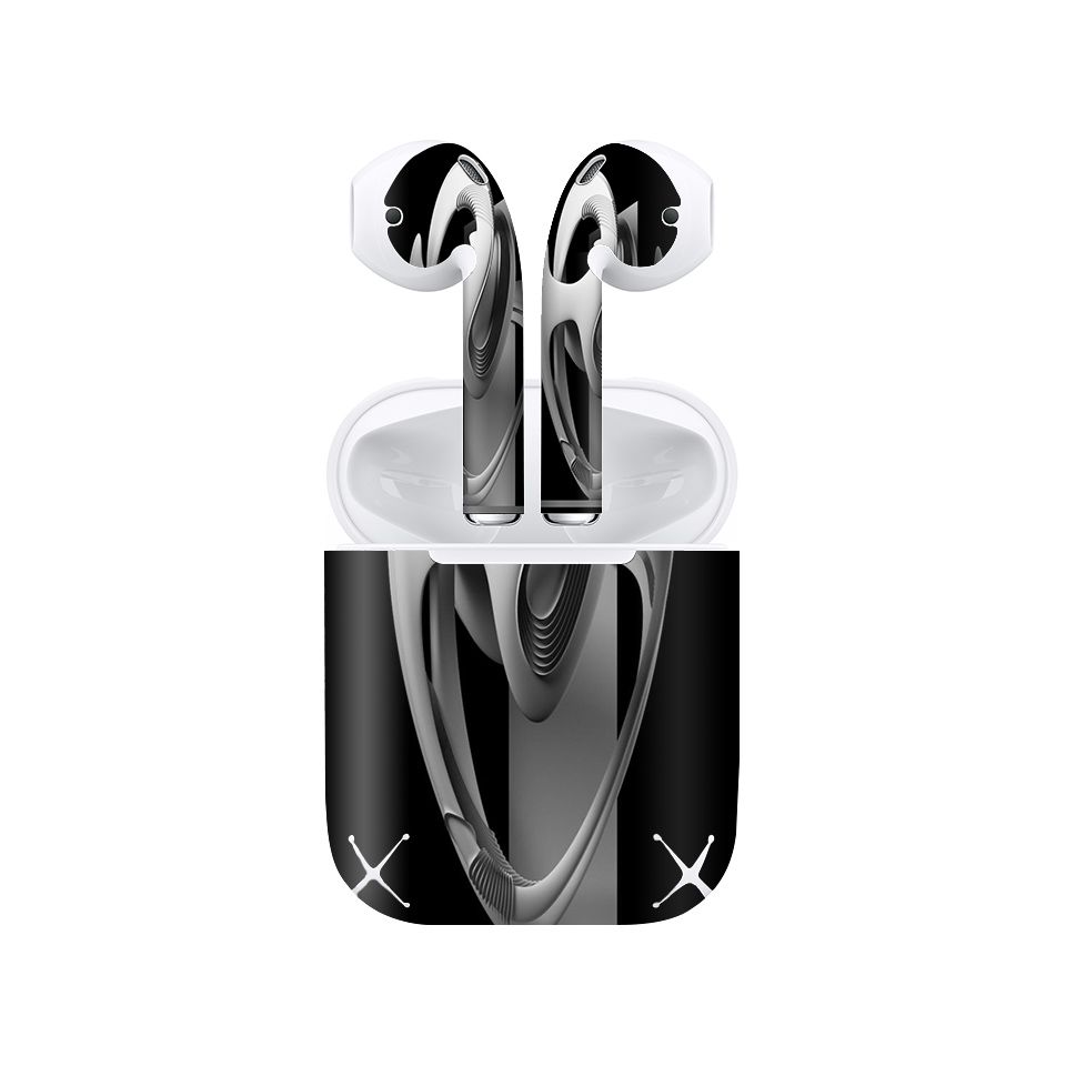 Miếng dán skin chống bẩn cho tai nghe AirPods in hình Họa tiết - HTx144 (bản không dây 1 và 2)