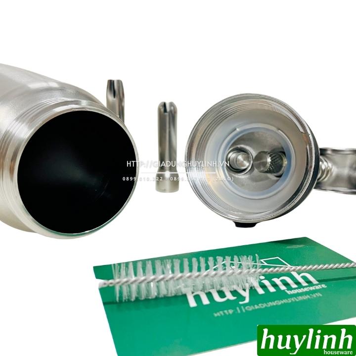 Bình xịt kem tươi Mosa - Dung tích 0.5 lít hoặc 1 lít - Hàng nhập khẩu