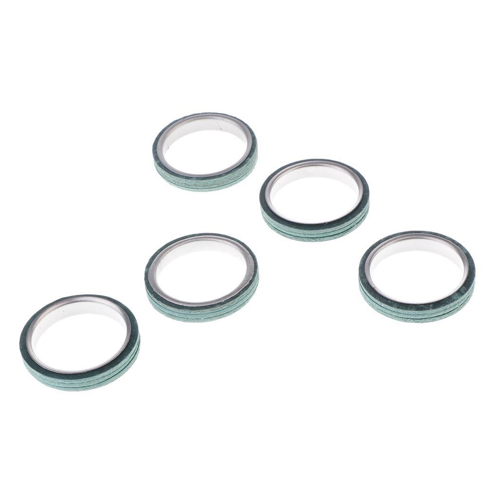 5 Pieces Exhaust Pipe Gaskets for GY6 125cc 150cc Scooter Moped Motorcycle