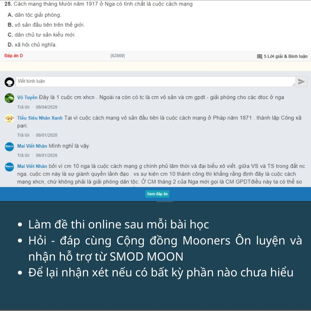 Sách luyện thi thpt quốc gia: 50 Đề thi chọn lọc chinh phục điểm cao kì thi THPT QG 2021 môn Lịch sử thầy Nguyễn Mạnh Hưởng