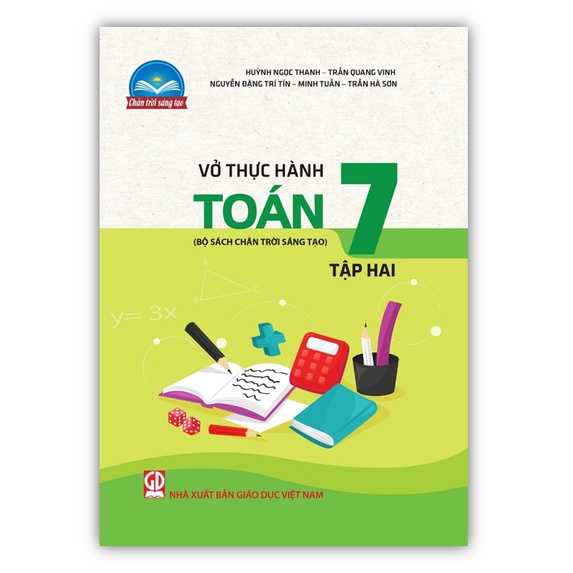 Sách - Combo Vở thực hành Toán 7 - tập 1 + tập 2 (Bộ sách Chân trời sáng tạo)