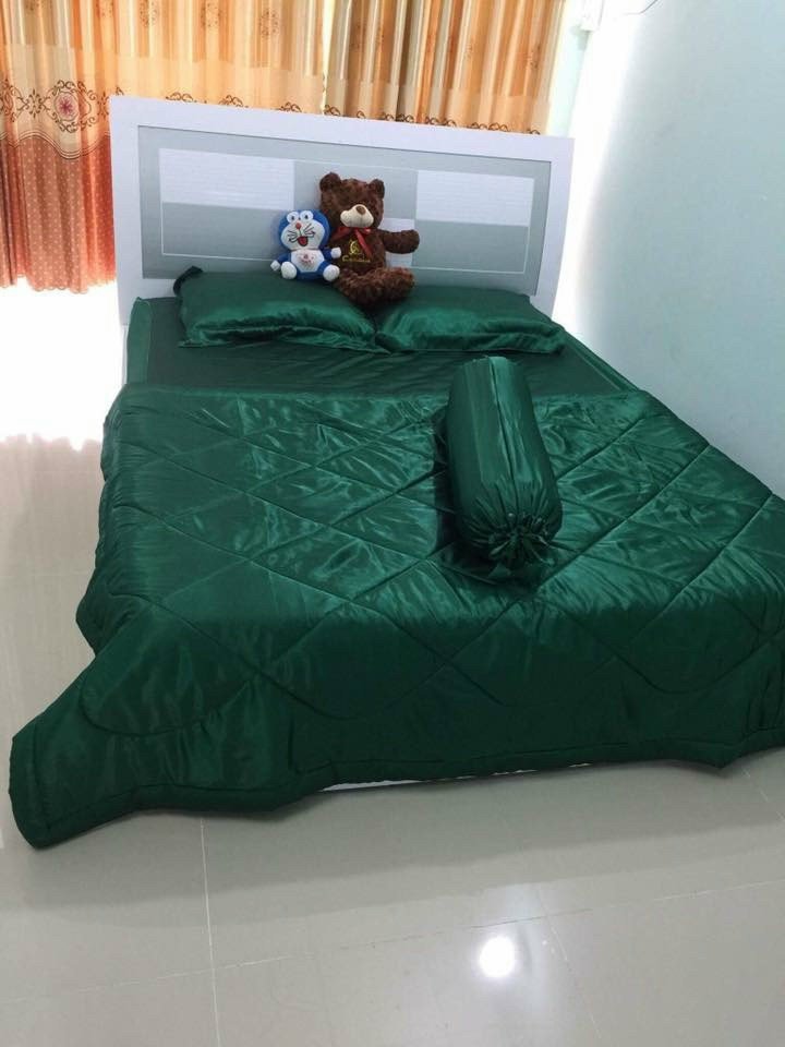 [Bộ 4 món] DRAP GỐI PHI LỤA JejuBedding MÁT MỊN