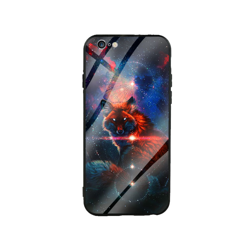 Ốp Lưng Kính Cường Lực cho điện thoại Iphone 6 Plus / 6s Plus - Fox 05