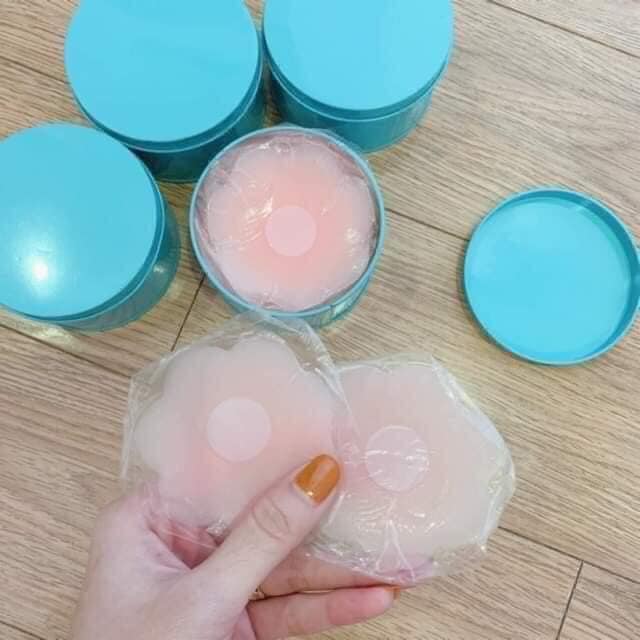 Hộp 10 Miếng Dán Đầu Ti- Vú Silicon Dễ dùng Sử Dụng Nhiều Lần