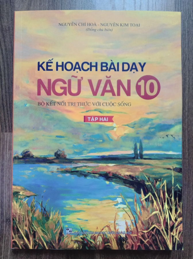 Sách - Combo Kế Hoạch Bài Dạy Ngữ Văn 10 - Tập 1 + 2 ( Bộ Kết Nối Tri Thức Với Cuộc Sống )