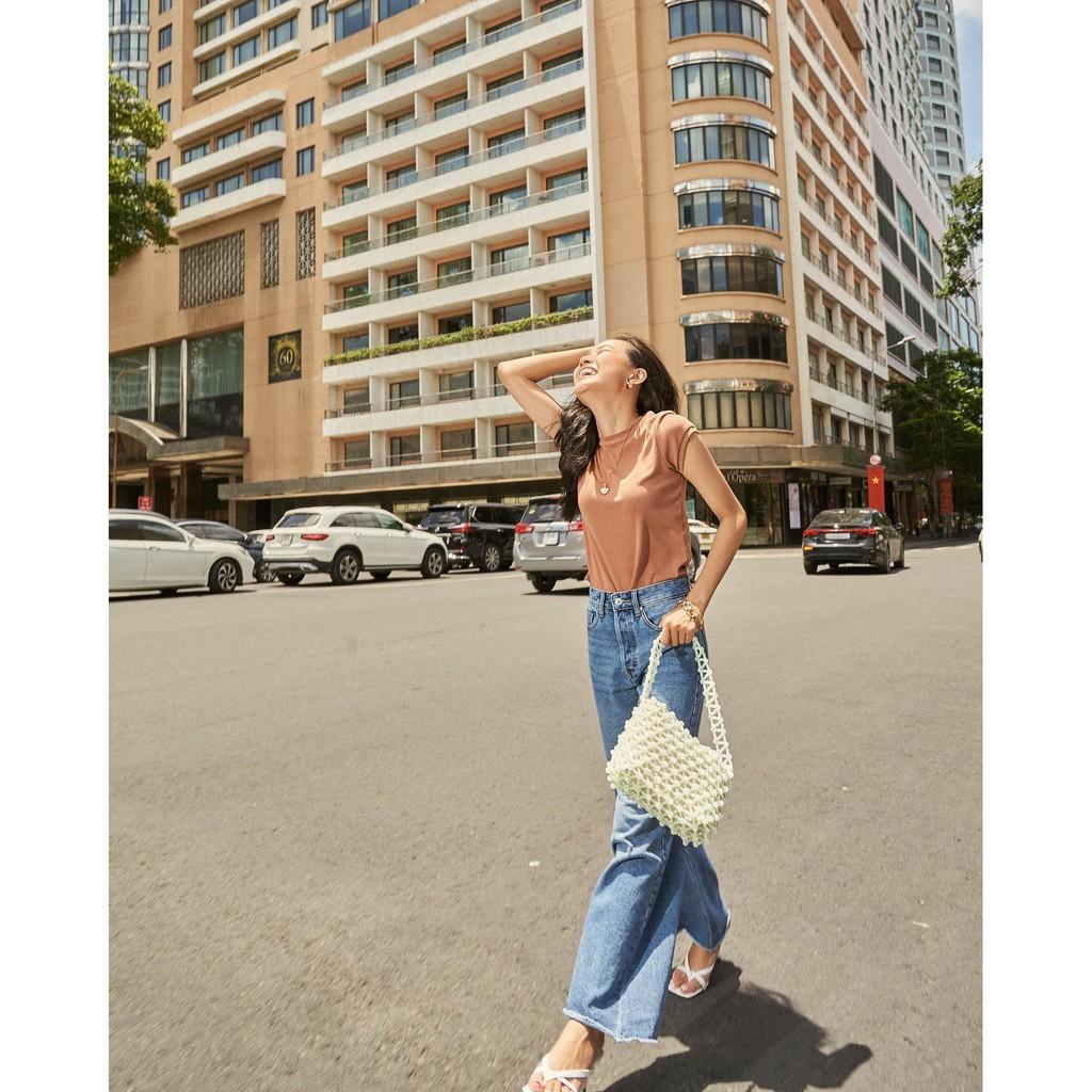 TheBlueTshirt -  Quần Jeans Ống Rộng Nữ - The City Wide Leg Jeans