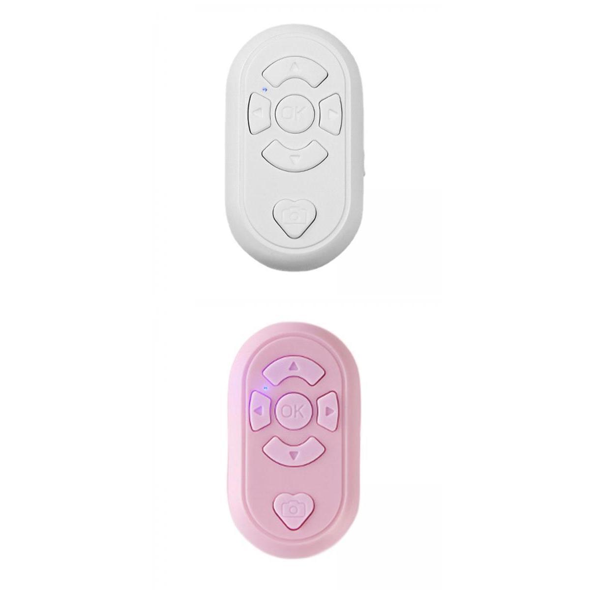 2 Pieces Portable Bluetooth Camera Shutter Remote Selfie Button