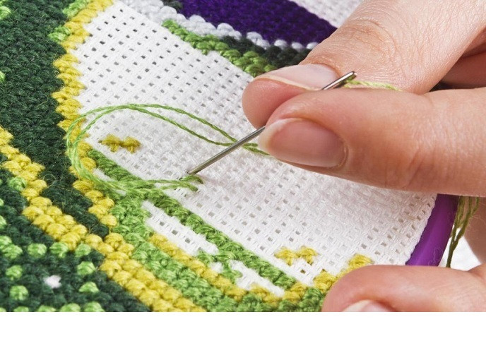 Tranh thêu Lộc Lúa 53195 kích thước 40 x 60 cm - chưa thêu