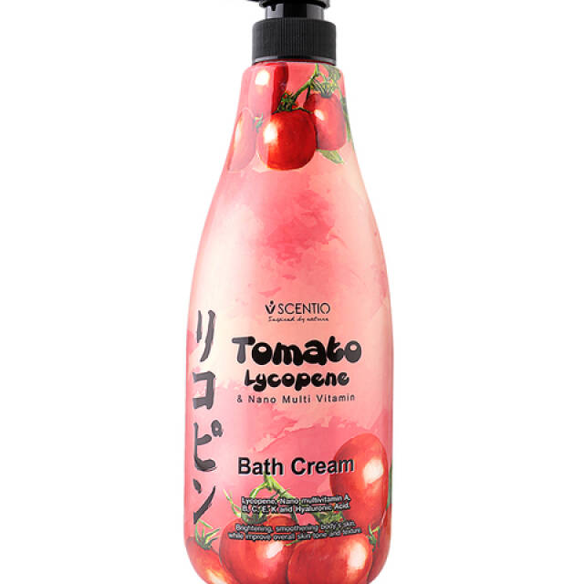 Kem Tắm Dưỡng Ẩm, Làm Mịn Và Săn Chắc Da Scentio Tomato Lycopene 700ml