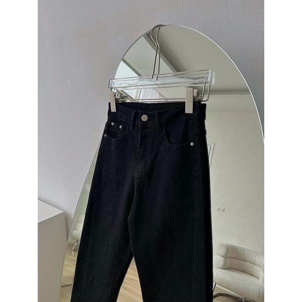 Quần jeans xẻ gấu Bu Jian