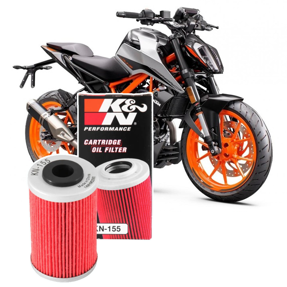 Lọc nhớt K&amp;N KN-155 cho xe phân khối lớn KTM Duke 200 250 390