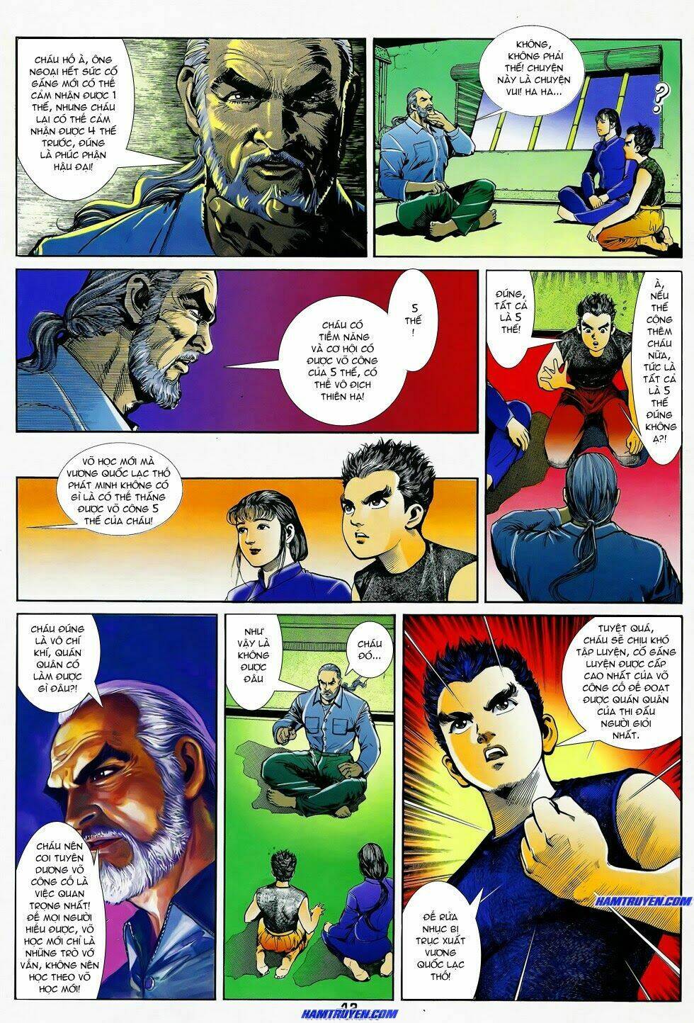 long hổ ngũ thế chapter 2 11