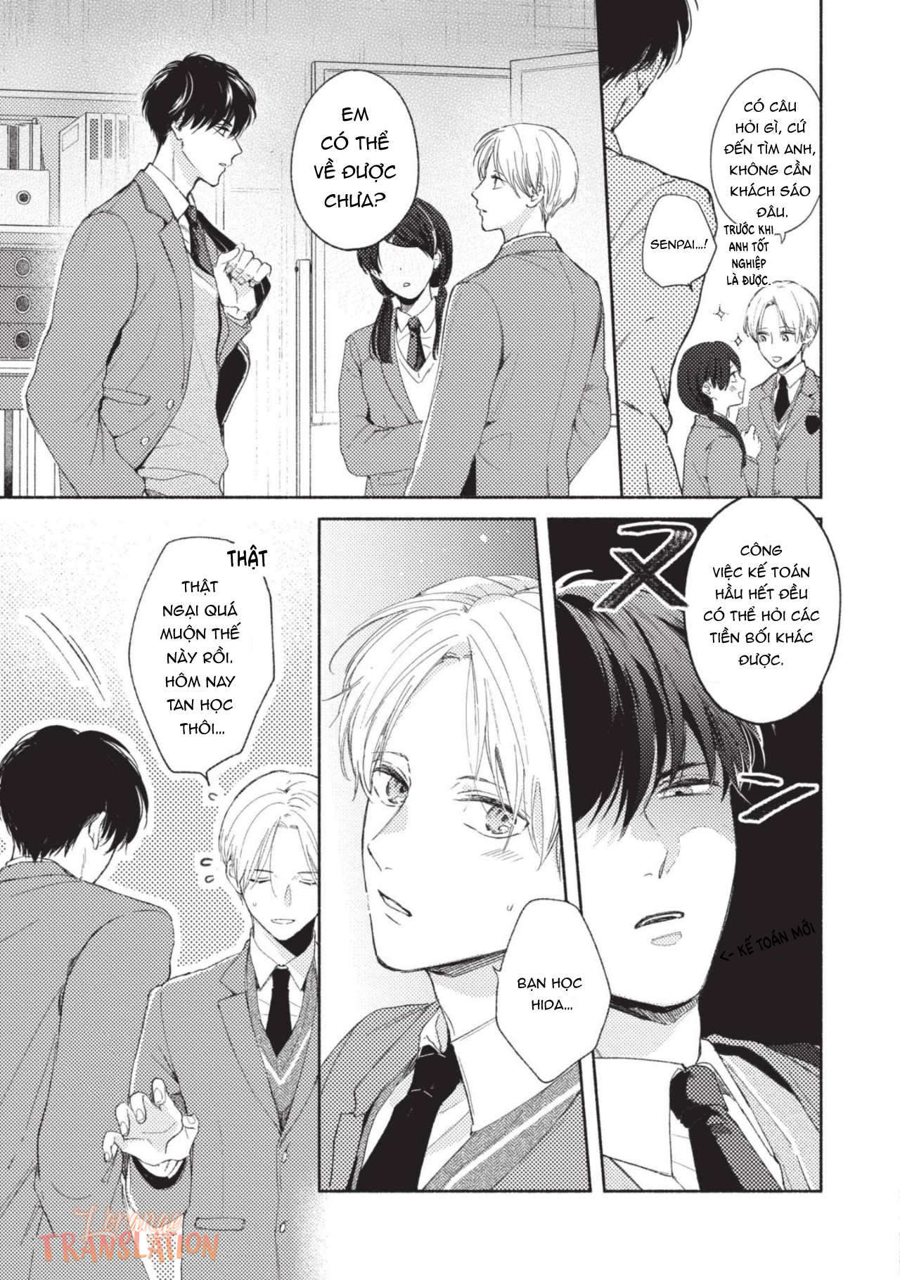 hội trưởng là một cậu bé hư chapter 1 3