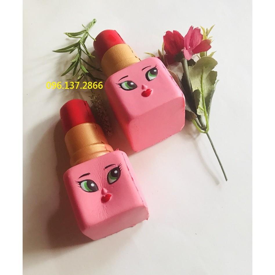 ( thoison ) đồ chơi squishy thỏi son khổng lồ cảm xúc - đáng yêu hết cỡ