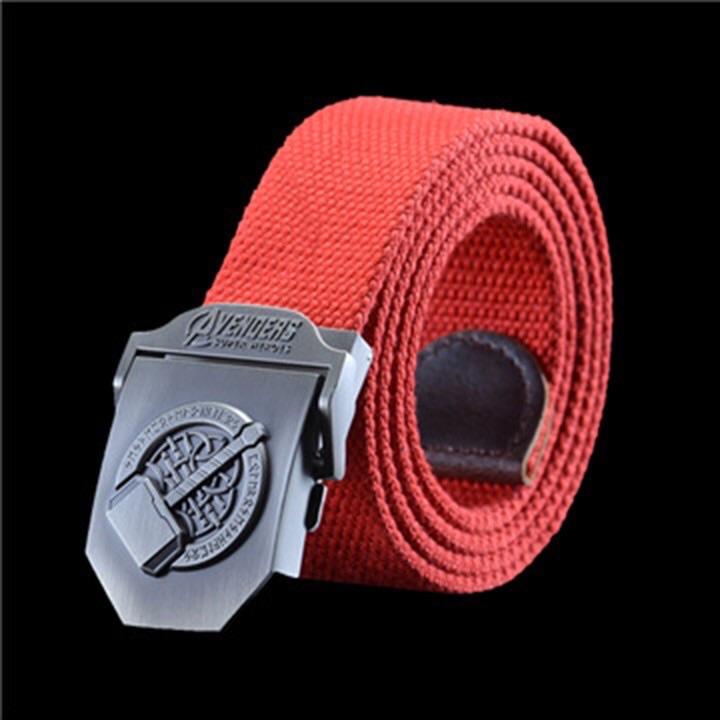 Thắt lưng vải dù mặt khoá Thor - nhóm màu trơn