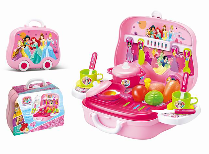 Đồ Chơi - EODS008-915A - Bộ Vali Nhà Bếp Princess Series (KT 26.6x21.3x9.5cm)