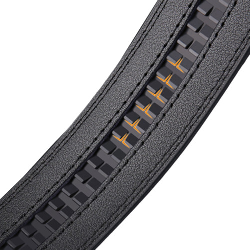 Dây thắt lưng nam dây nịt nam da bò hàng cao cấp dùng cho khóa tự động kích thước 3.5cm